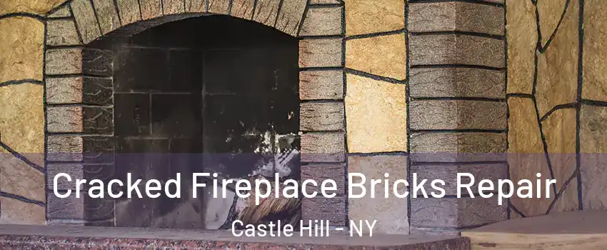 Cracked Fireplace Bricks Repair Castle Hill - NY