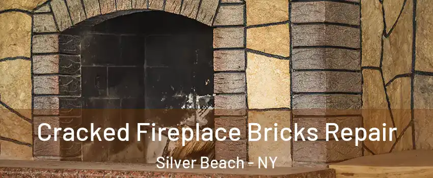 Cracked Fireplace Bricks Repair Silver Beach - NY