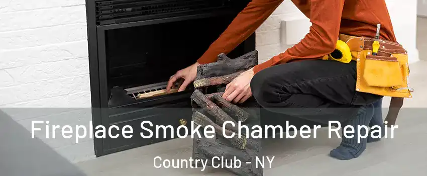 Fireplace Smoke Chamber Repair Country Club - NY