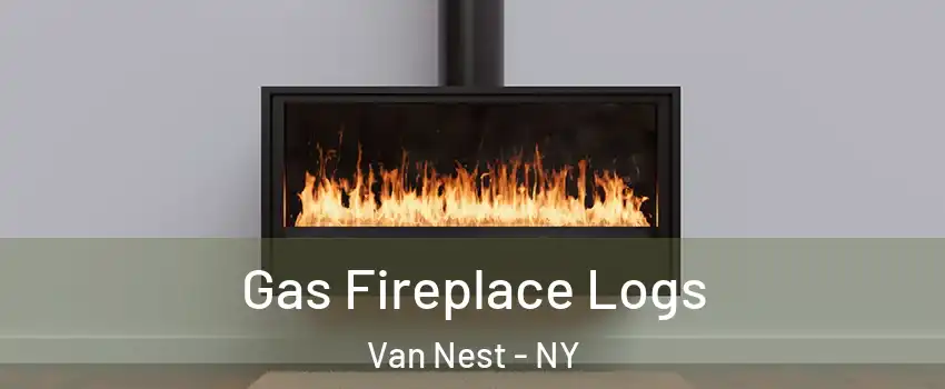 Gas Fireplace Logs Van Nest - NY