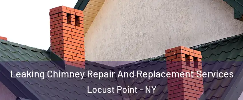 Leaking Chimney Repair And Replacement Services Locust Point - NY