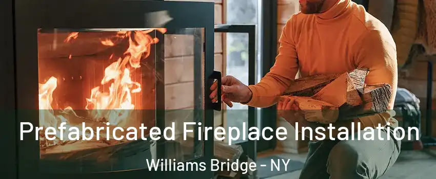Prefabricated Fireplace Installation Williams Bridge - NY